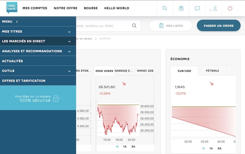 hello bank espace client