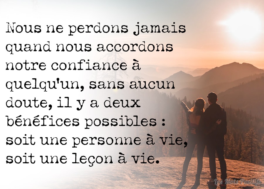 confiance